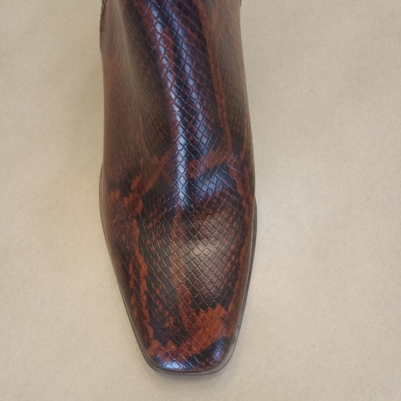 SAM EDELMAN CARLYSLE WOMENS BOOTIES LEATHER ANKLE BOOTS SIZE 6.5 - Picture 7 of 10